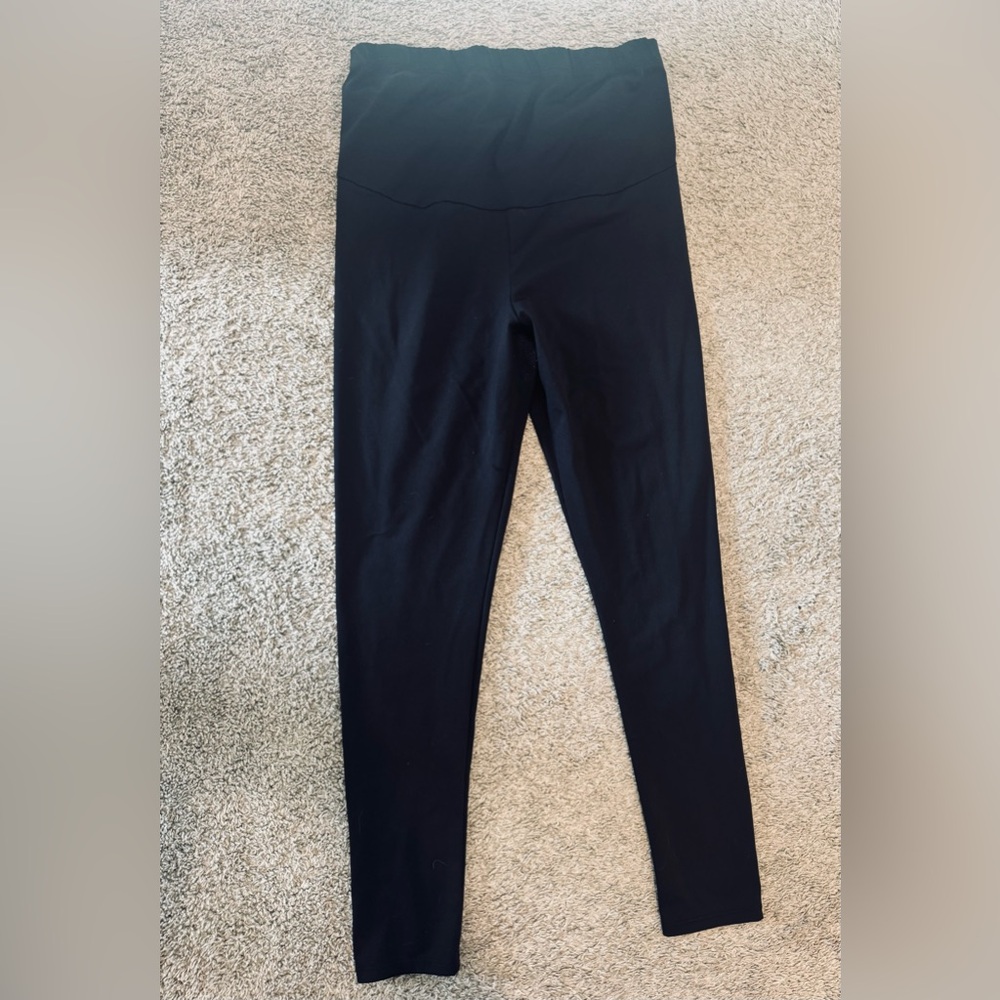 Women's Black Maternity Leggings